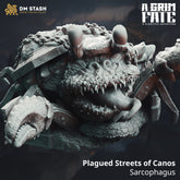 Plagued Streets of Canos - Sarcophagus 3D-printed model